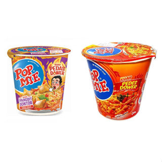WHOLESALE Pop Mie Cup Bundle of 12 x @75GR | 1 Carton Mix Flavors |  Instant Noodle