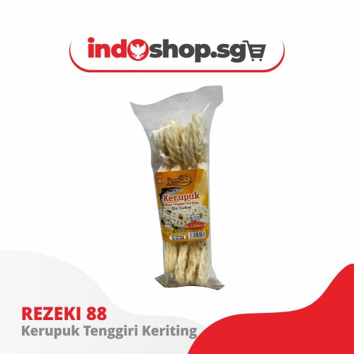 Kerupuk Rejeki 88 β Crispy Prawn Crackers, Full of Flavor! Premium Mackerel Fish Crackers!
