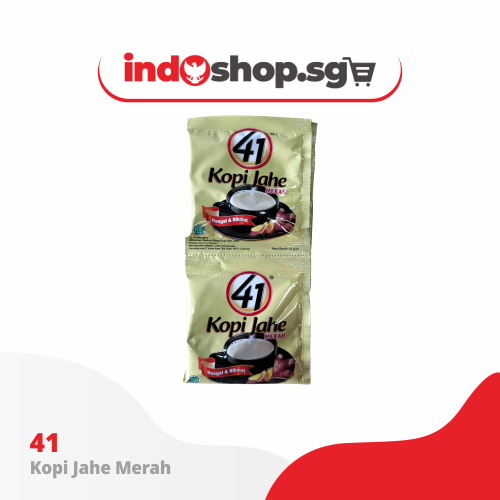 Kopi Jahe Merah 41 1 renceng 10 sachets