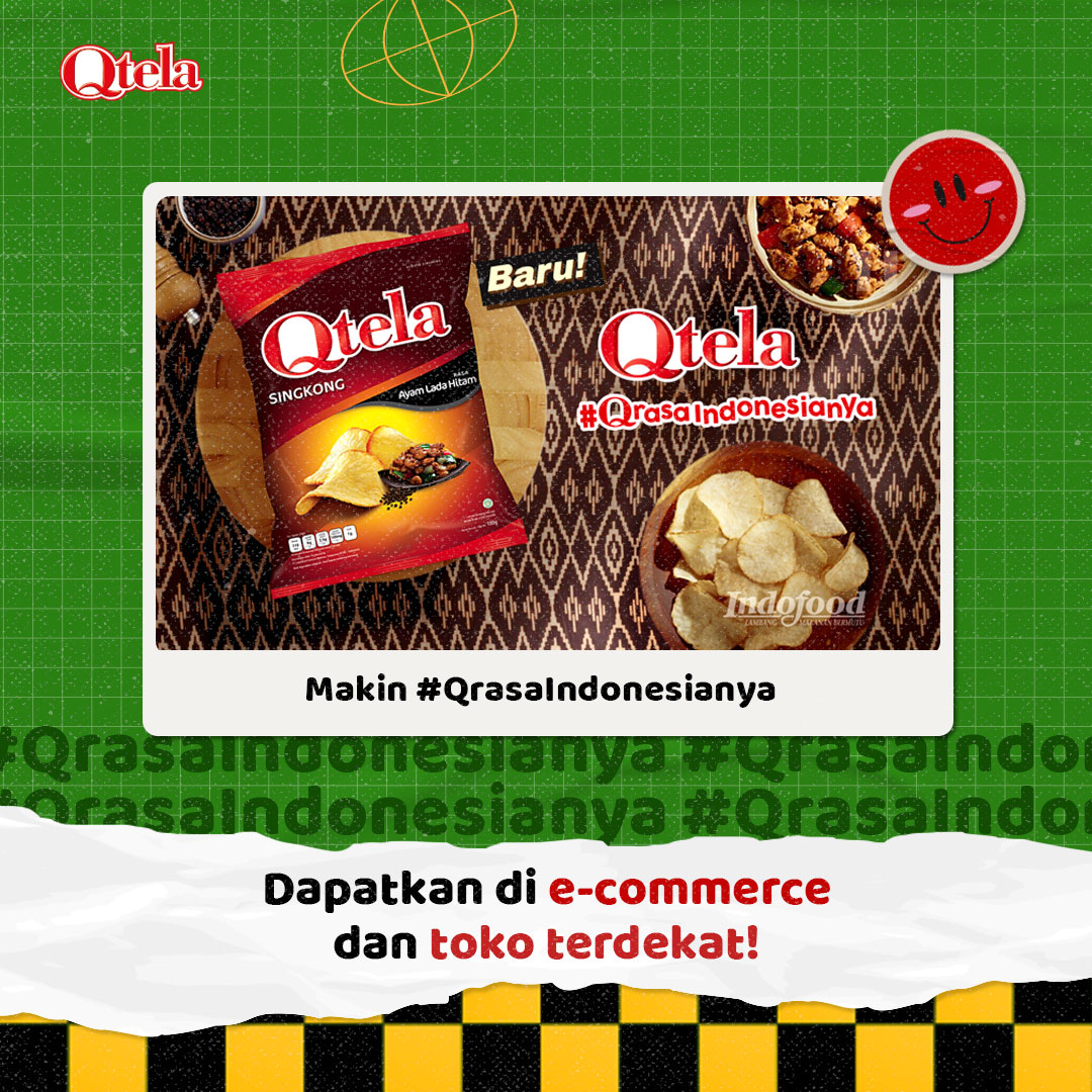 Qtela Keripik Singkong β Spicy Balado Cassava Chips