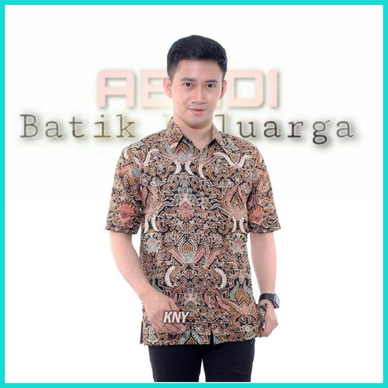Kemeja batik pendek pria jumbo M,L,XL,XXL,XXXL,XXXXL,XXXXXL
