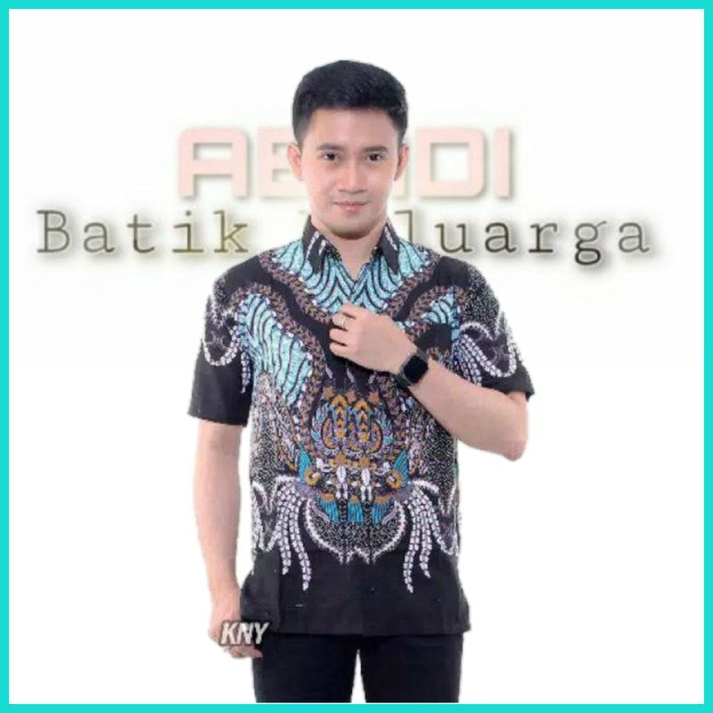 Kemeja batik pendek pria jumbo M,L,XL,XXL,XXXL,XXXXL,XXXXXL