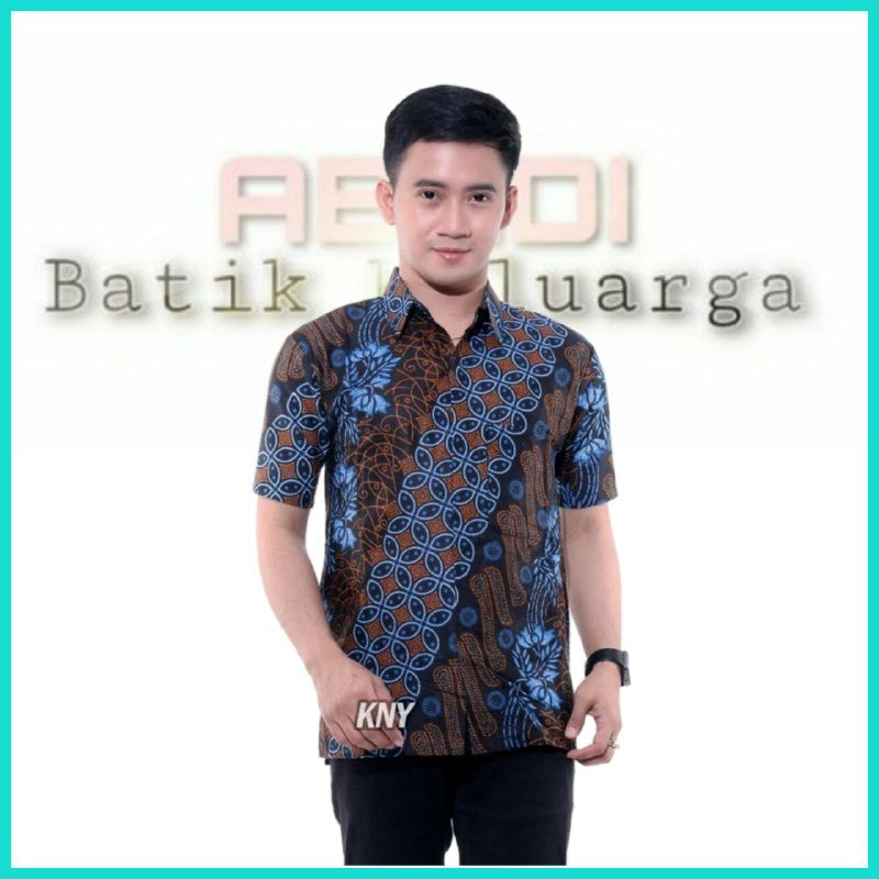 Kemeja batik pendek pria jumbo M,L,XL,XXL,XXXL,XXXXL,XXXXXL