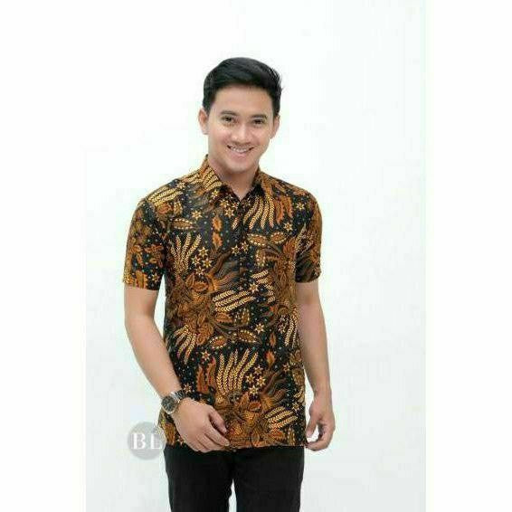 Kemeja batik pria lengan pendek grosir kemeja