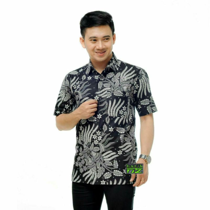 Kemeja batik pria lengan pendek grosir kemeja