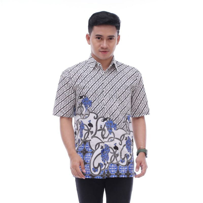 Kemeja batik pria lengan pendek grosir kemeja