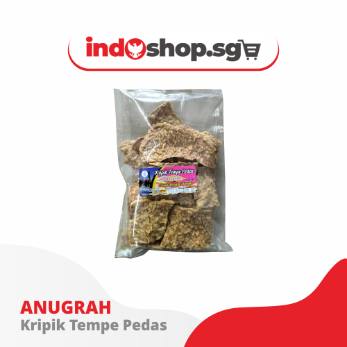 KRIPIK TEMPE PEDAS ANUGRAH – SNACK GURIH & RENYAH