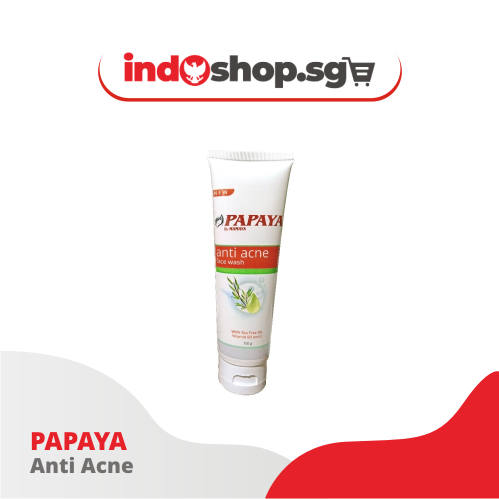 Papaya Face Wash 100 gr | Pencuci Muka Pepaya #indoshop#