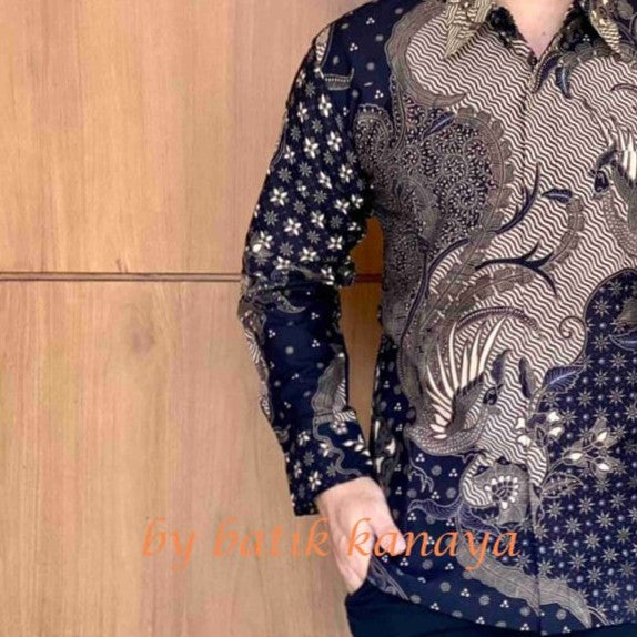 Baju Batik Pria UTUNGGA By Kanaya Lapis Furing Halus