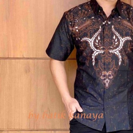 Baju Batik Pria ANDHARU By Kanaya Lapis Furing Halus