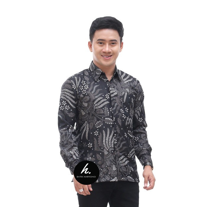 Baju Kemeja Batik Pria Lengan Panjang Mewah Terbaru Buat Kondangan