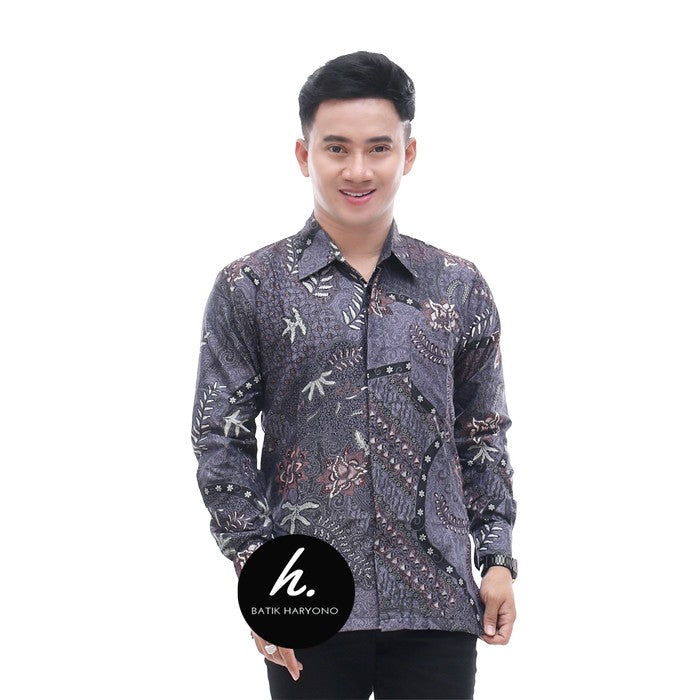Baju Kemeja Batik Pria Lengan Panjang Mewah Terbaru Buat Kondangan