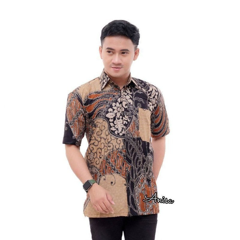 Kemeja Batik Pria Murah Lengan Pendek | Baju Batik Pria | Kemeja Pria