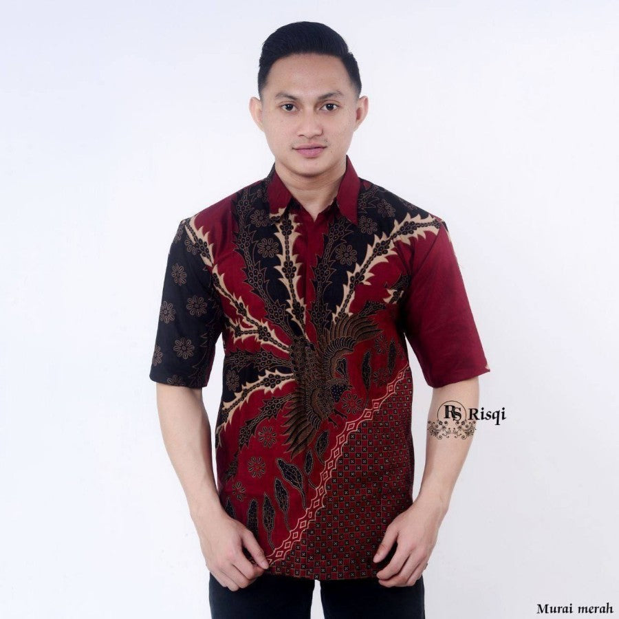 Kemeja Batik Pria Murah Lengan Pendek | Baju Batik Pria | Kemeja Pria