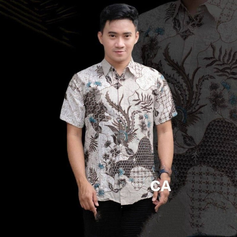 Kemeja Batik Pria Murah Lengan Pendek | Baju Batik Pria | Kemeja Pria