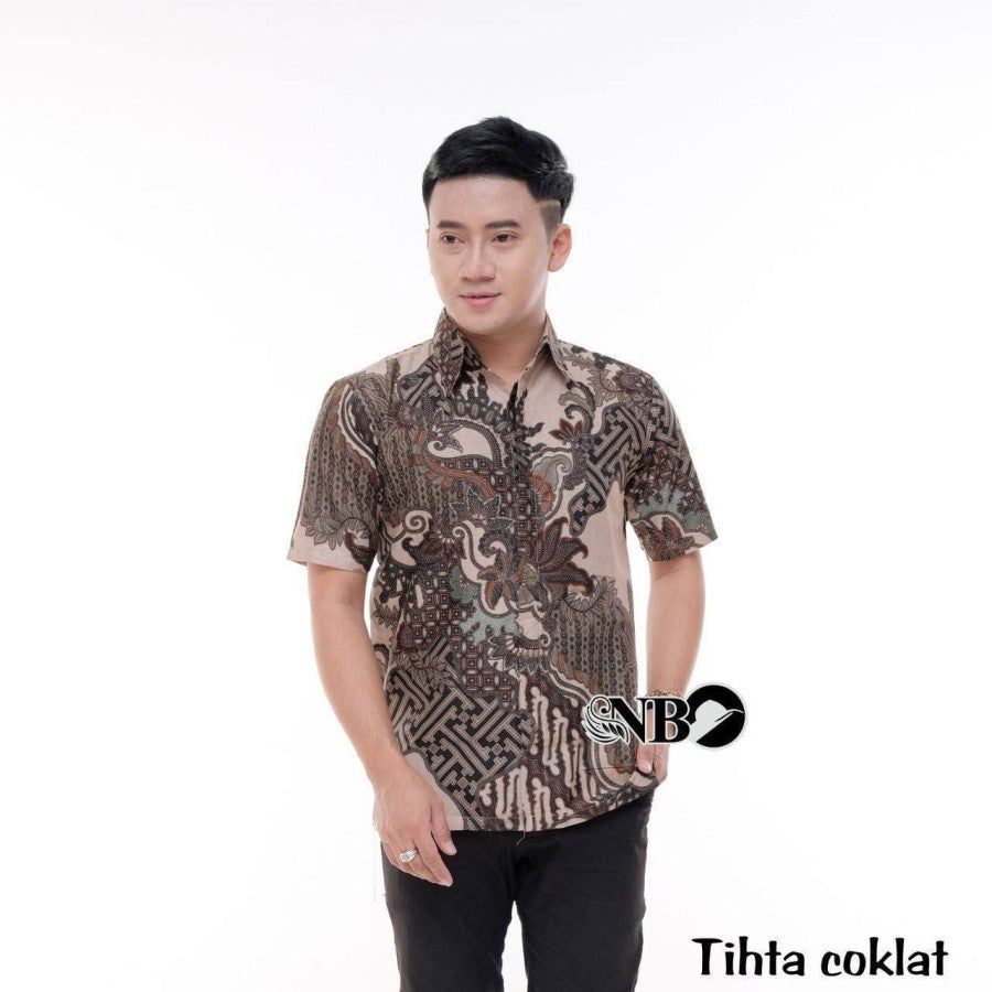 Kemeja Batik Pria Murah Lengan Pendek | Baju Batik Pria | Kemeja Pria