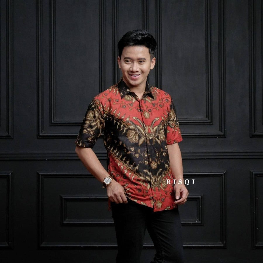 Kemeja Batik Pria Murah Lengan Pendek | Baju Batik Pria | Kemeja Pria