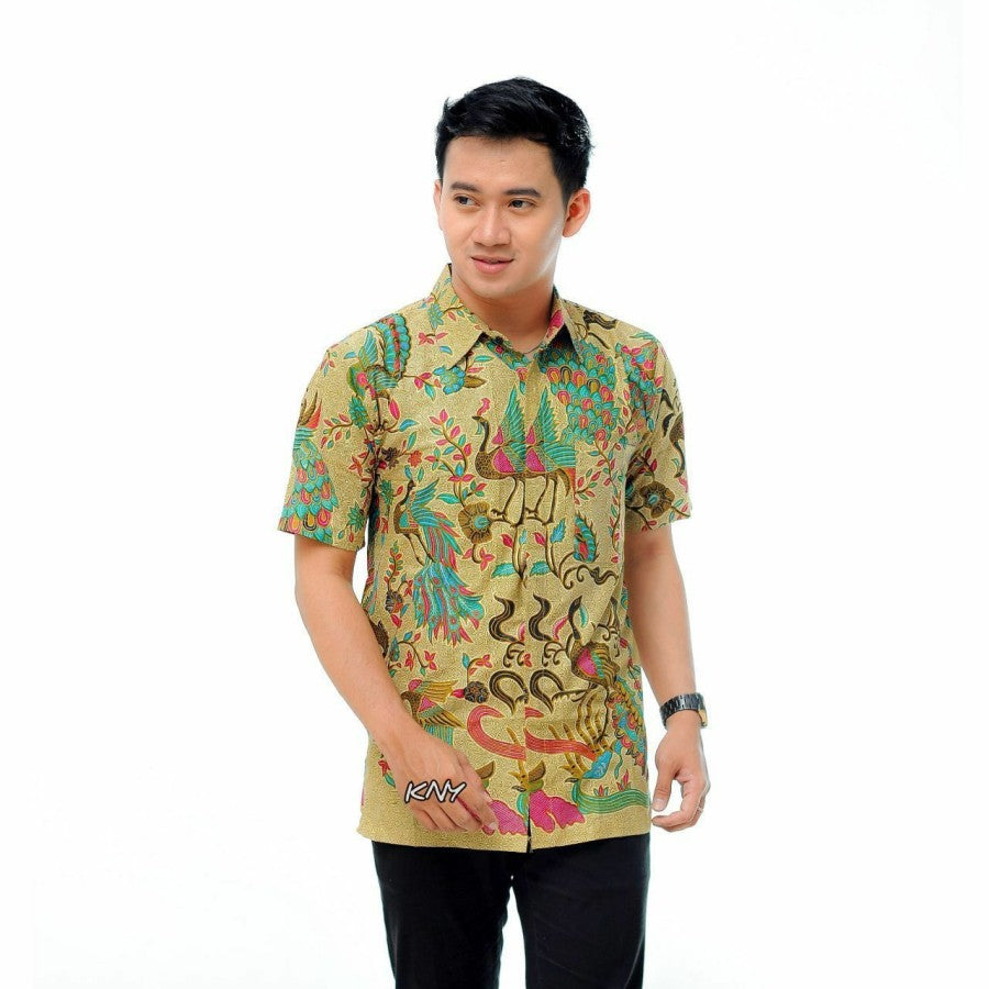 Kemeja Batik - Baju Batik Pria - Hem Batik Lengan Pendek