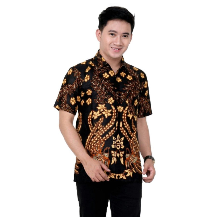 Kemeja Batik - Baju Batik Pria - Hem Batik Lengan Pendek