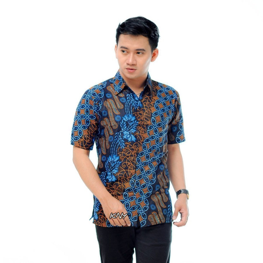 Kemeja Batik - Baju Batik Pria - Hem Batik Lengan Pendek