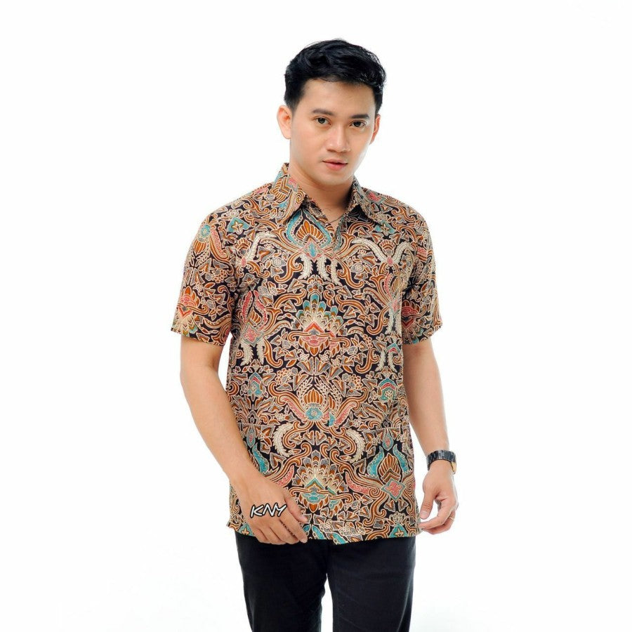 Kemeja Batik - Baju Batik Pria - Hem Batik Lengan Pendek