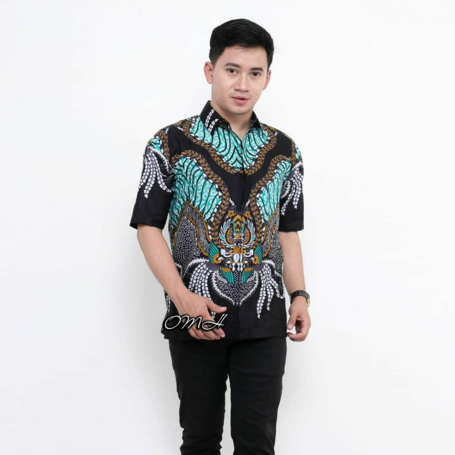 Kemeja Batik - Baju Batik Pria - Hem Batik Lengan Pendek
