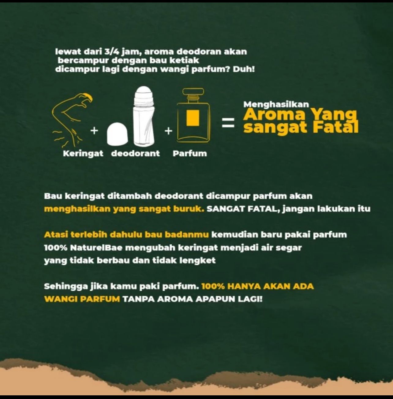 Natural Deodorant | Batu Tawas Deodorant Alami Penghilang Bau Badan