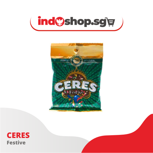 Chocolate Sprinkles | Meses Ceres Classic, Milk & Festive 200 gram | Indonesian Chocolate | Milk Chocolate