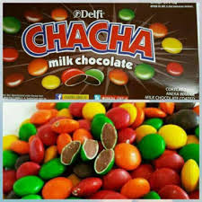 CHACHA Delfi Milk Chocolate Candy Coated Snack | Crunchy Chocolate Bites | Indonesian Sweet Treat