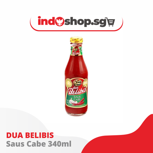 DUA BELIBIS SAUS CABE – INDONESIA’S LEGENDARY CHILI SAUCE (335ml)