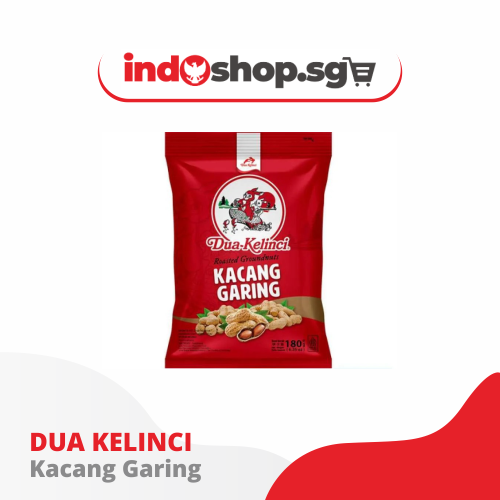 Dua Kelinci Kacang Garing Crispy Peanuts | Savory Indonesian Peanut Snack | Crunchy Roasted Nuts for Family & Parties