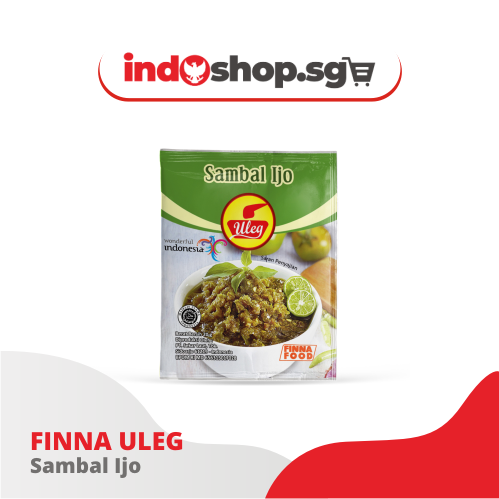 Uleg Sambal Terasi/ Sambel Ijo / Pedas / Kemiri/ Rawit/ Bawang/ Teri / Terasi / Kecombrang / Bajak (10sachet x 20g)