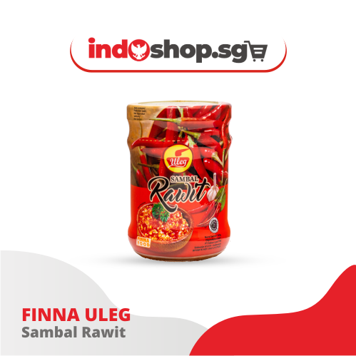Uleg Chili Paste jar 190gr Ready to eat | Uleg Sambal Ijo/ Pedas/Bawang/ Kermiri/ Rawit
