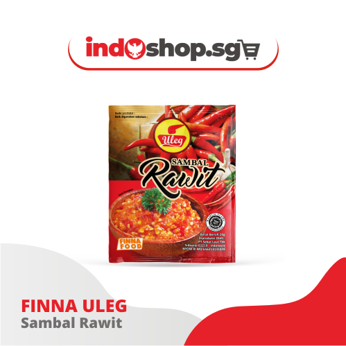 Uleg Sambal Terasi/ Sambel Ijo / Pedas / Kemiri/ Rawit/ Bawang/ Teri / Terasi / Kecombrang / Bajak (10sachet x 20g)