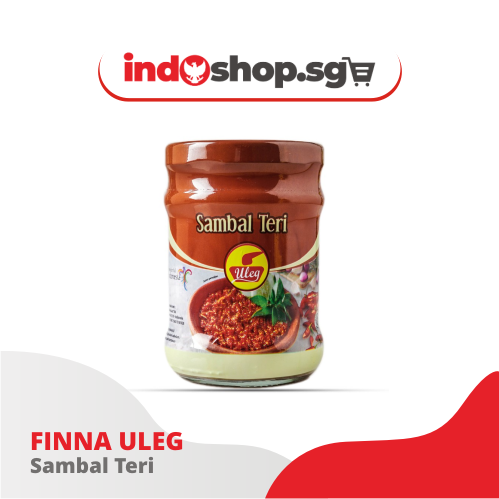 Uleg Chili Paste jar 190gr Ready to eat | Uleg Sambal Ijo/ Pedas/Bawang/ Kermiri/ Rawit