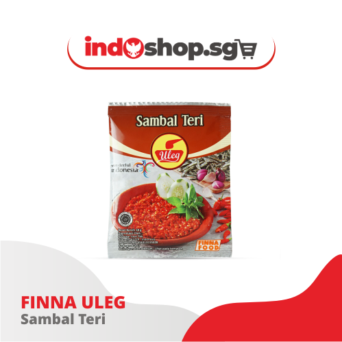 Uleg Sambal Terasi/ Sambel Ijo / Pedas / Kemiri/ Rawit/ Bawang/ Teri / Terasi / Kecombrang / Bajak (10sachet x 20g)