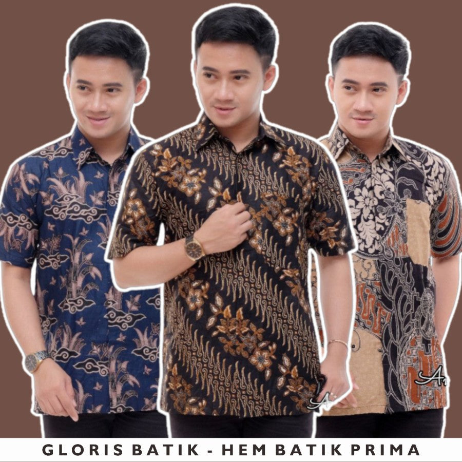Kemeja Batik Pria Lengan Pendek Murah Grosir Kemeja Batik Pekalongan