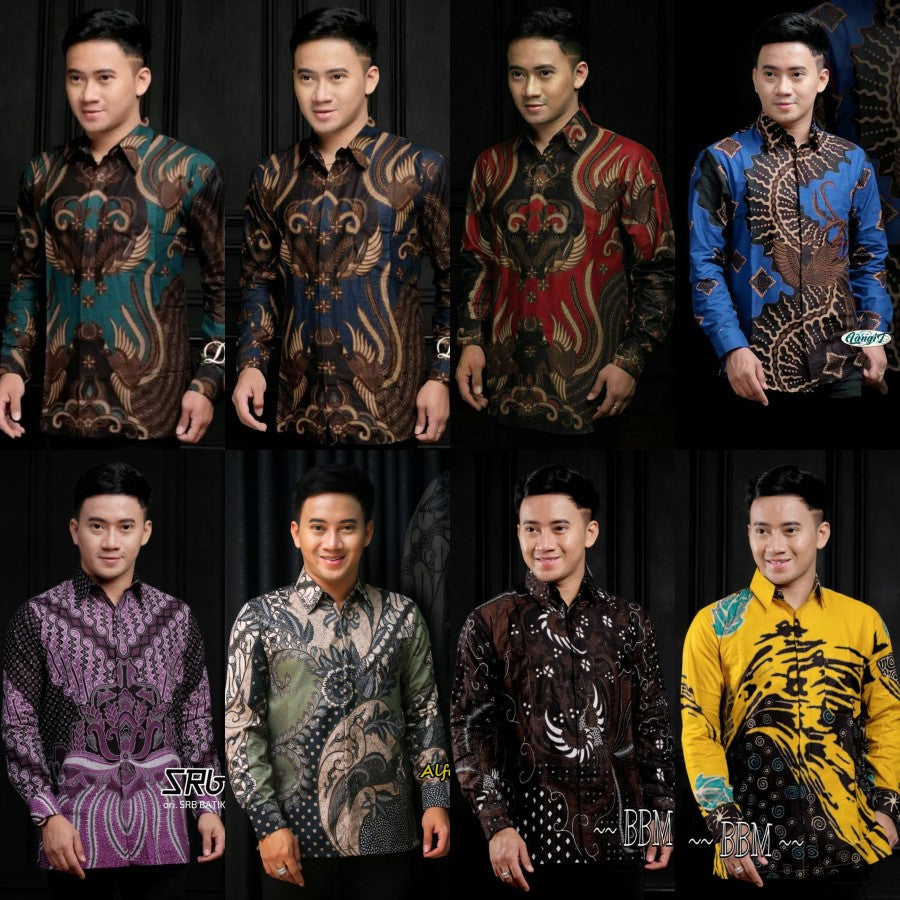 Kemeja Batik Pria Murah Lengan Panjang | Baju Batik Pria 1/Kemeja Pria