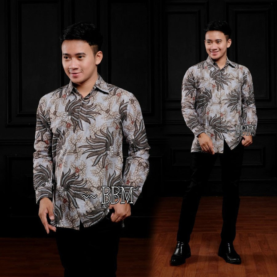 Kemeja Batik Pria Murah Lengan Panjang | Baju Batik Pria 1/Kemeja Pria