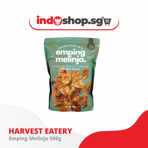 Emping Melinjo Cracker 330 gr / 500 gr | Harvest Eatery