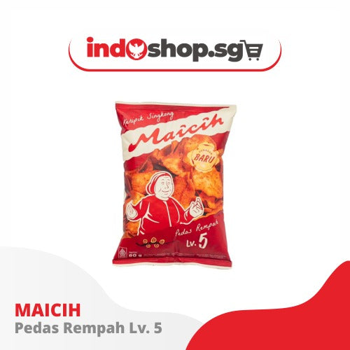 Maicih AXL 80 gr | Keripik Singkong Level 3 | Keripik Singkon Level 5 | Keripik Singkong Level 10 | Basreng | Gurilem