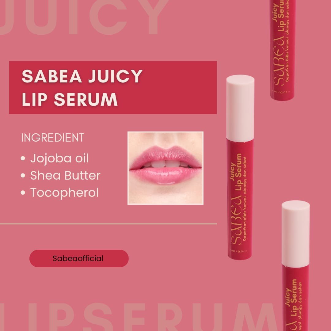 Sabea Juicy Lip Serum – Hydrating & Glossy Lip Treatment