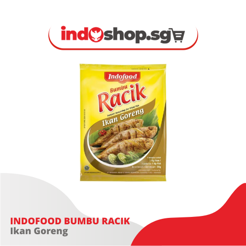 Seasoning | Indofood Bumbu Racik Sachet 20gr | Nasi Goreng | Ikan Goreng | Tempe Goreng | Ayam Goreng | Instant Seasoning