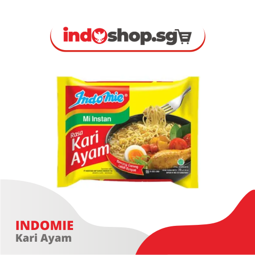 Indomie Instant Noodle Mix Flavors min 10 pcs | Mi Goreng | Ayam Bawang | Kaldu Ayam | Kari Ayam - #indoshop#