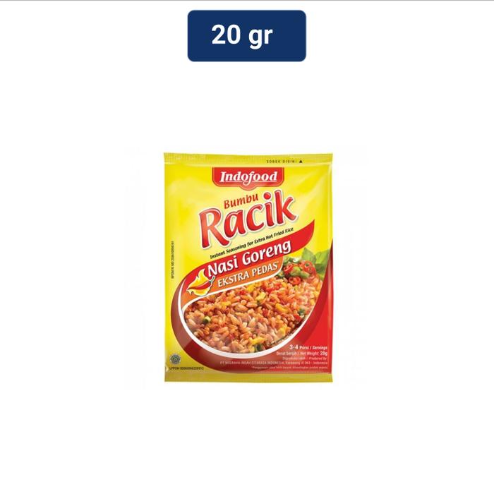 Seasoning | Indofood Bumbu Racik Sachet 20gr | Nasi Goreng | Ikan Goreng | Tempe Goreng | Ayam Goreng | Instant Seasoning
