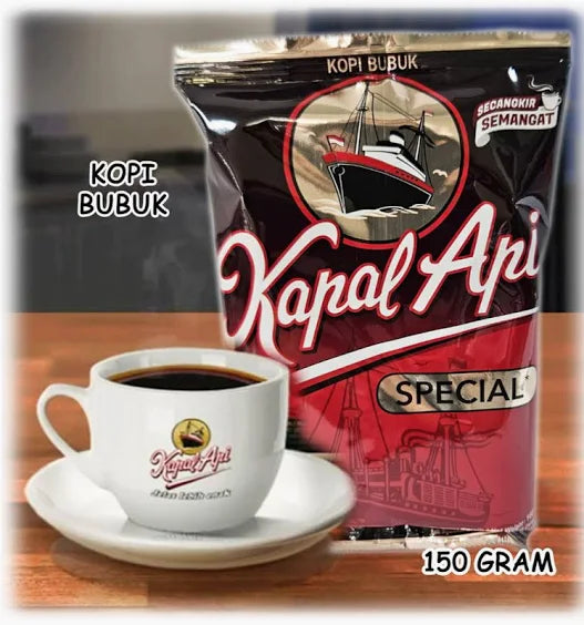 ☕ Kapal Api Special Ground Coffee 150g – Authentic Indonesian Bold Aroma Kopi Bubuk Premium ☕