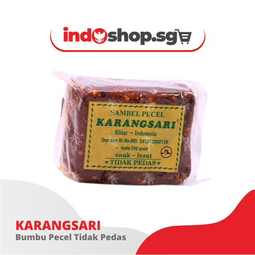 Peanut Sauce | Karangsari Bumbu Pecel | Karangsari Bumbu Gado Gado | Tidak Pedas | Sedang | Pedas