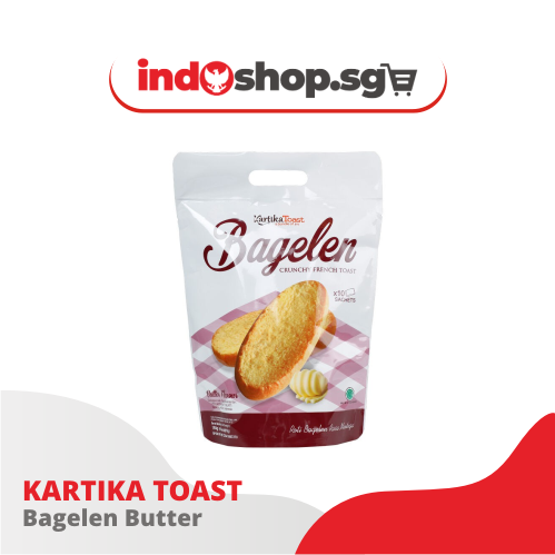 Dry Toast Bread 10 small packs | Kartika Toast Bagelen Kartika Sari