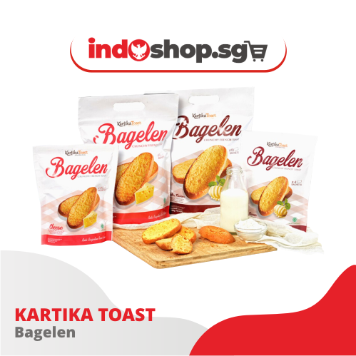 Dry Toast Bread 10 small packs | Kartika Toast Bagelen Kartika Sari