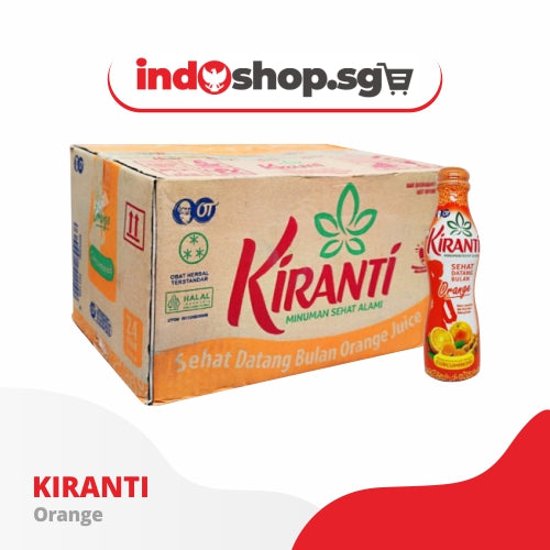 WHOLESALE Kiranti Herbal Drink Menstruation 1 Carton 24 bottle each 150ml #indoshop